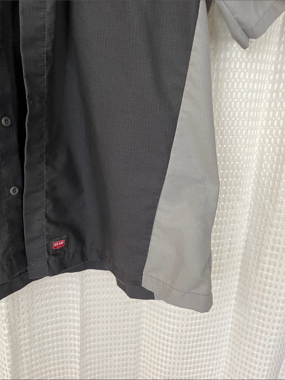 Red Kap Chevrolet Mechanic Work Shirts XL Colorblock Shop Uniform Bundle 2 Shirt - Picture 9 of 12